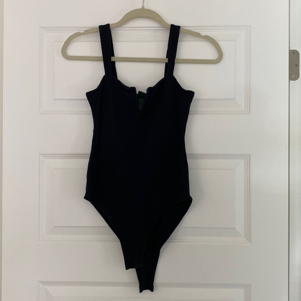 Bodysuit Tank Top, M, Fable, Black